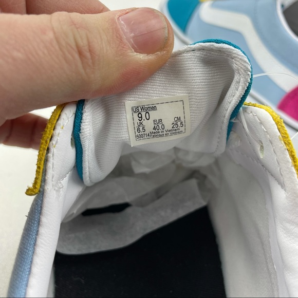 VANS WOMENS WARD COLOR BLOCK ODD FUTURE OFWGKTA SNEAKER SIZE 9 - Picture 7 of 8